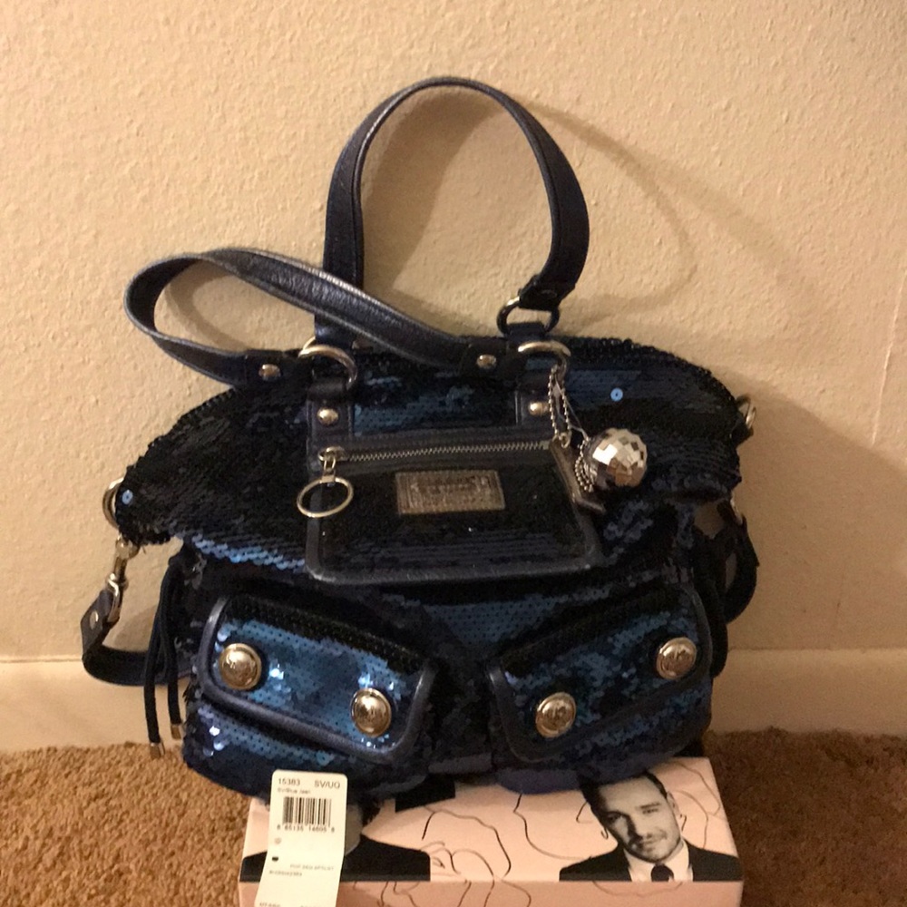 Sequined purse
